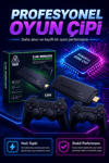 2.4G Kablosuz Gamepadli Mini Oyun Konsolu HDMI Destekli Retro Oyun Cihazı Seti