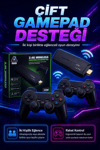 2.4G Kablosuz Gamepadli Mini Oyun Konsolu HDMI Destekli Retro Oyun Cihazı Seti