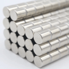 20 Adet 4x4 mm Yuvarlak Neodyum Mıknatıs N35 Güçlü Magnet Nikel Kaplama
