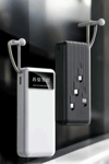 20.000 Mah Led Işıklı LCD Ekran USB Girişli Type-C Lightning Powerbank Yeni Nesil