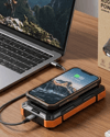 20000 mAh Powerbank Güneş Enerjili Kablosuz Şarj Hızlı Şarj Taşınabilir Batarya (Kopya)