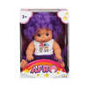 20040 Afro Kıvırcık Saçlı Bebek 23 cm - Stokta Olan Renk Gönderilir