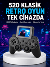 2025 A Kalite S10 Gamepad 520 Oyunlu TV Bağlantılı Retro Atari Konsolu Yeni Nesil