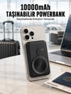 22.5W Hızlı Şarj Destekli Manyetik Powerbank Kompakt Tasarım Yeni Nesil