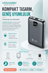 22.5W Hızlı Şarj Özellikli 10000 mAh Kapasiteli Kompakt Powerbank