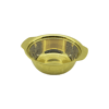 23cm   Gold  Paslanmaz Metal  Sepet  Süzgeç  Kendinden Kulplu Bx40