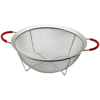 28cm Tel Sepet Metal Süzgeç Silikon Kılıflı Kulp Metal Çerçeve - Ayak Bx40