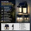 2'li Solar Güneş Enerjili Led Duvar Apliği, Hareket Sensörlü, Şarjlı, Kablosuz Dış Mekân Bahçe Ve Kapı Lambası Bx40