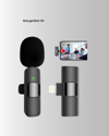 2’li Kablosuz Yaka Mikrofonu iPhone İçin Profesyonel Video Ses
