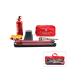 2li Set 4 Gen Çanta 7pcs + 38pcs Oto Trafik Seti + İlk Yardım Seti Yangın Tüpü=1kg 2pcs Reflektör Bez Kemer Çekme Halat=2.9mt Araç Takoz Buz Kazıma Set Çantası Bx40