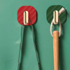 2li Yapışkanlı Retro Askılık Dolap Kapak Kulpu Yeşil Bx40