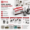 2pcs Pprc Boru Diş Açma Matkap Uç Aparat Bx40