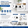 2pcs Üstten Sıkmalı Plastik Klozet Kapak Menteşesi Vidası Bx40