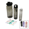 3 Boy Yavrulu Şeffaf Pipetli Renkli Suluk Matara Bx40