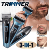 3 İn 1 Saç Sakal Kesme Ense Burun Tıraş Makinesi Seti Bx40