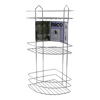 3 Katlı - Üçgen   Krom   Metal  Banyo Köşelik - Duşkabin Raf Bx40