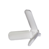 3 Kollu Pervane Modeli Beyaz Led Lamba Ampul 24w - E27 Bx40