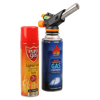 3 Parça Profesyonel Pürmüz Seti Pürmüz Torch Çakmak Başlık- Kamp Gazı 400ml- Çakmak Gazı 270 Bx40