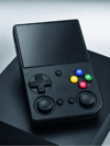 3.5 İnç IPS Ekran Retro Oyun Konsolu 64GB Dahili Hafıza Çift Analog Joystick Taşınabilir El Konsolu