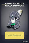 30 cm Yumuşak Bambulu Peluş Koala Oyuncak - Çocuk Odası Hediyelik Dekor BX-313544