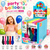 30 Paket - 5pcs Orta Boy Renkli - 30cm Party Balon Toptamda 150 Adet Balon Bx40