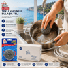 36 Adet Vakumlu Bulaşık Teli Tekli Paslanmaz 15gr Bx40