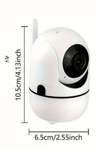 360° Full HD Akıllı Kamera Hareket Sensörlü Wifi Kamera Çocuk Güvenlik Kamerası
