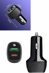 38W USB Type-C Girişli Oto Çakmaklık Araç İçi Hızlı Şarj Çakmaklık Şarj Aleti