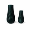 3d Vazo Takım 10 Cm - 15 Cm Kurşuni̇ Renk