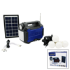 3ın1 - Solar 2in1 Sabit El Feneri - Radyo - Mp3 Bluetooth - Usb/ Tf Port - 4 Parça  Ampul Kablolu - Powerbank Bx40