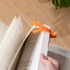 3’lü Otomatik Kitap Ayıracı – Akıllı Silikon Yer İmi Klips Seti, Okuma Severler İçin Pratik Kitap Aksesuarı