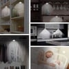 3lü Uzaktan Kumandalı Pilli Yapışkanlı Kablosuz Led Spot Lambalar
