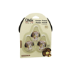 3pcs Puppy Askı Şeffaf Askı Yapışkanlı Montaj Bx40