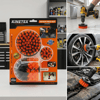 3pcs Set Matkap Fırçası 1/4 Inc - 6.3mm Büyük Düz= 4 Inc Yuvarlak= 3.5 Inc Uç Fırça= 2 Inc Ktx-3375 Bx40