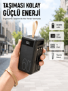 4 Çıkışlı Hızlı Şarj Destekli Powerbank Yeni Nesil