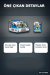 4 Cm Metal Die-Cast Mini Sonic Figur Koleksiyon Paketi Surpriz Nano Oyun BX-313802