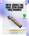 4 Kılavuz Taraklı Profesyonel Saç ve Sakal Kesme Makinesi