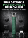 4 Limit Taraklı IPX5 Su Geçirmez Saç Kesme Makinesi
