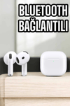 4.Nesil Kaliteli TWS Android ve İOS Uyumlu Mikrofonlu Kulaklık