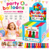 40 Paket - 4pcs Küçük Boy Renkli 20cm Party Balon - Toplamda 160 Adet Balon Bx40
