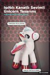 42 Cm Yumuşak Peluş Kanatlı Unicorn At Figürü Rengarenk Hediye Peluş Oyuncak BX-313550