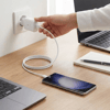 45w Süper Hızlı Şarj Adaptörü Usb-c Pd 3.0 Pps Fast Charger + 5a Type-c To Type-c Kablo Bx40