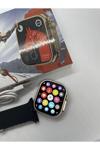 49 mm Ekranlı Siyah Silikon Kordonlu Akıllı Saat, Nabız Sensörü ve Sesli Görüşme Özellikli