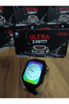 49mm Siyah Kasa ve Turuncu Silikon Kordonlu Akıllı Saat - Sesli Görüşme ve SIM Kart Desteği