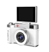 4k Çantalı Dijital Retro Video Kamera 48mp 16x Zoom Işıklı (32gb) Kart Dijital Fotoğraf Makinesi Beyaz