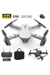 4K Çift Kameralı Katlanabilir Drone, WiFi Kontrol ve Uzaktan Kumanda ile Kullanım