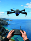 4K HD Kameralı Katlanabilir Drone Sabit Yükseklik Destekli Uzaktan Kumandalı Drone