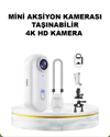 4K WiFi Spor Kamerası Su Geçirmez Mini Aksiyon Kamera