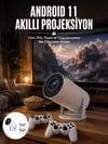 4K Wireless Çift Kollu Kumandalı Oyun Projeksiyonu Retro Video Oyunu Yeni Nesil