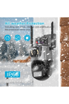4MP 4K Ultra HD çift lens IP kamera hareketli dış mekan gece görüş su geçirmez WiFi 2 yıl garantili